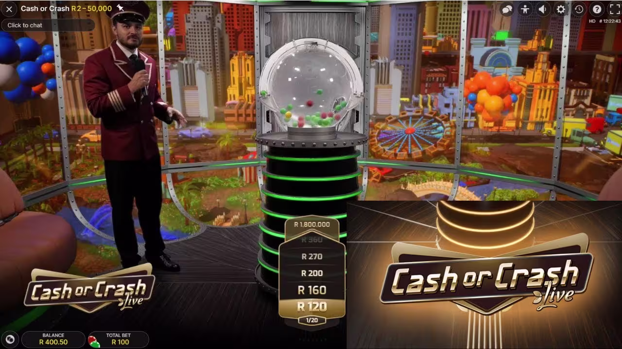 Cash or Crash – Evolution Gaming